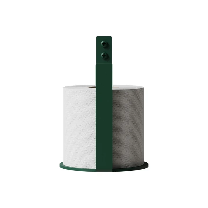 Nichba Design - Extra toilet roll holder, moss green