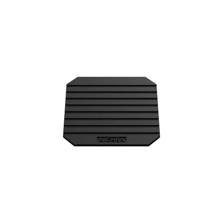 Nichba Design - Glass coaster S, black