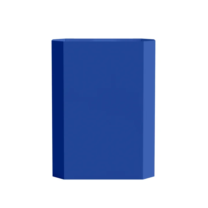 Nichba Design - Paper bin for the wall, 48 L, blue