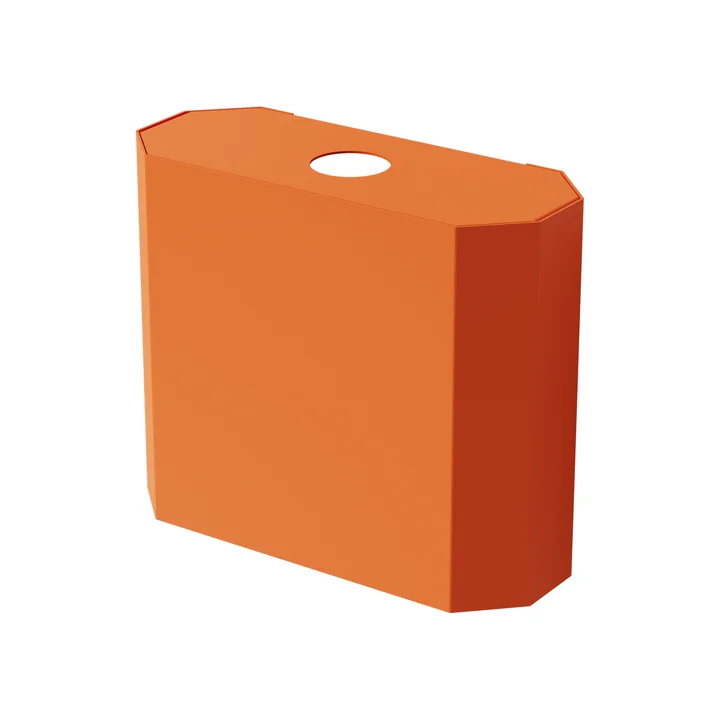 Nichba Design - Paper dispenser for the wall, orange