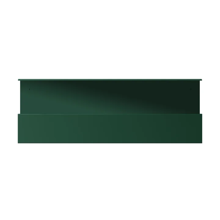 Nichba Design - Shoe rack, 35 x 100 cm, moss green