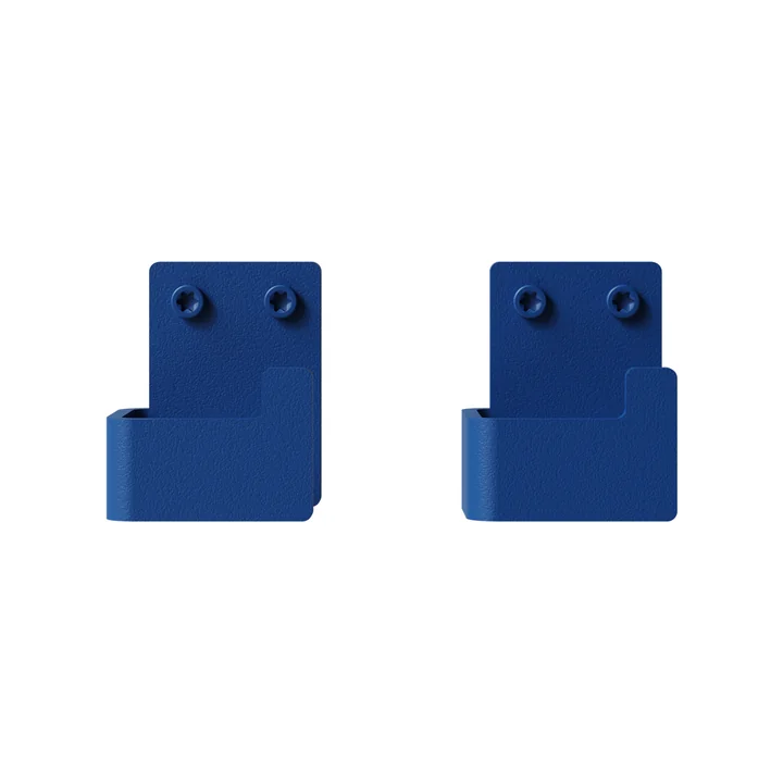 Nichba Design - Wall hook set, blue (set of 2)