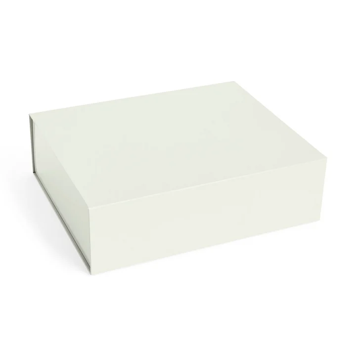 HAY - Color storage box magnetic L, chalk white