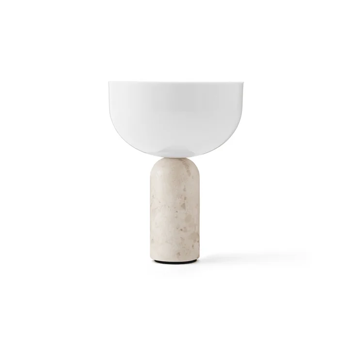 New Works - Kizu Portable LED table lamp with rechargeable battery, kunis breccia