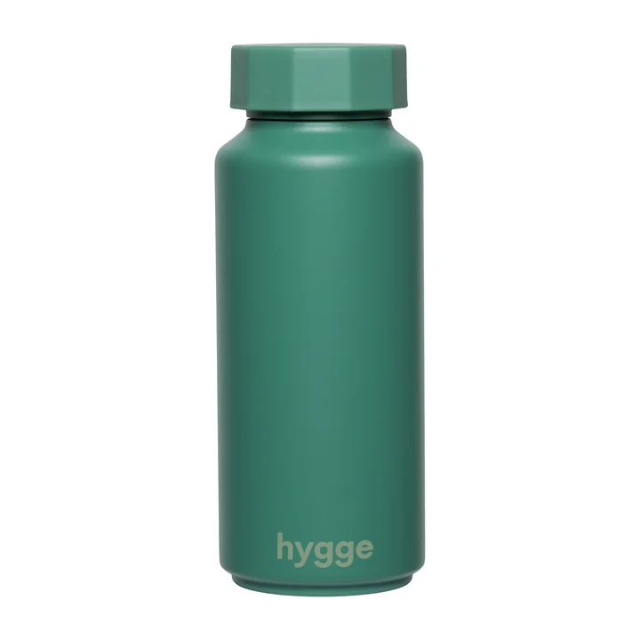 Design Letters - AJ thermos flask Hot & Cold 0.5 l, Hygge / dark green (special edition)