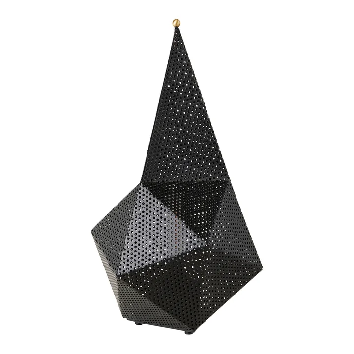 Bagdad Portable rechargeable lamp, soft black semi matt (EU) by Gubi