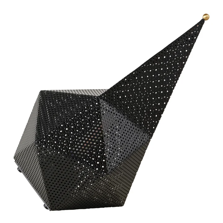 Bagdad Portable rechargeable lamp, soft black semi matt (EU) by Gubi