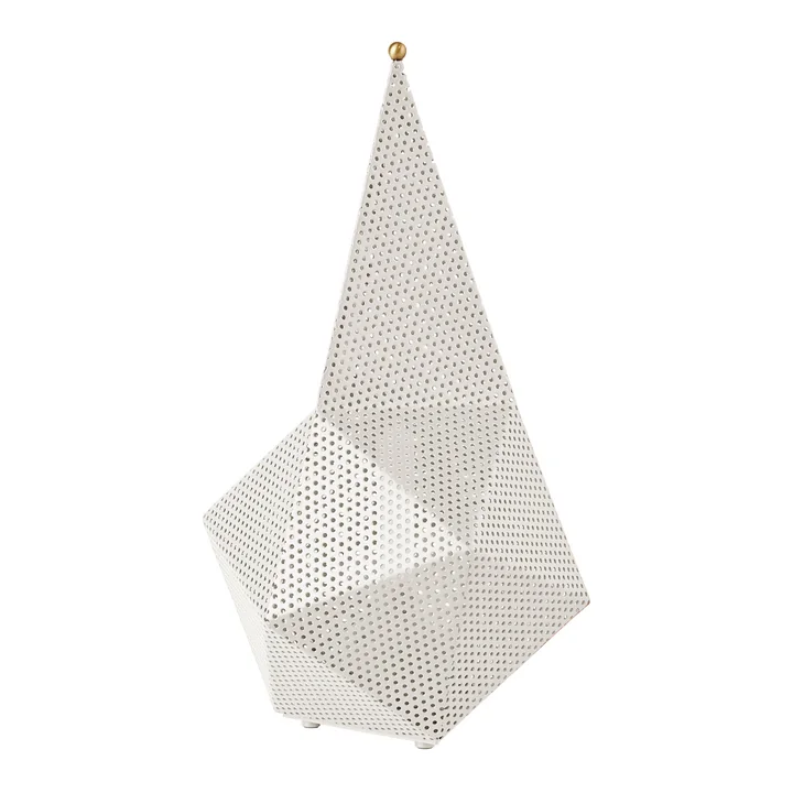 Bagdad Portable rechargeable lamp, cream white semi matt (EU) by Gubi