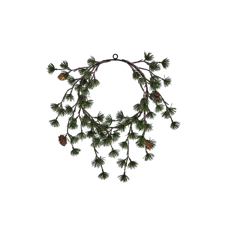 House Doctor - Torch Wreath, Ø 30 cm, green