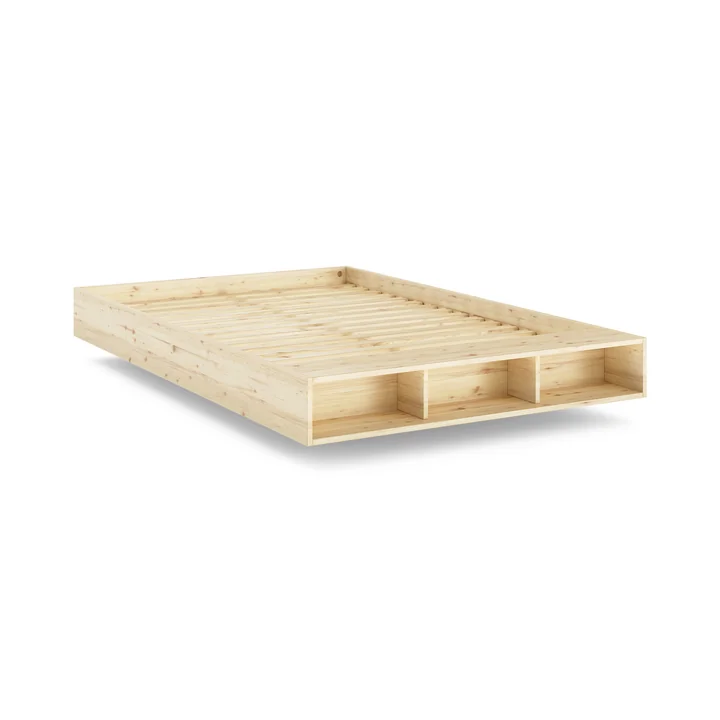 Karup Design - Merge Bed, 140 x 200 cm, natural pine