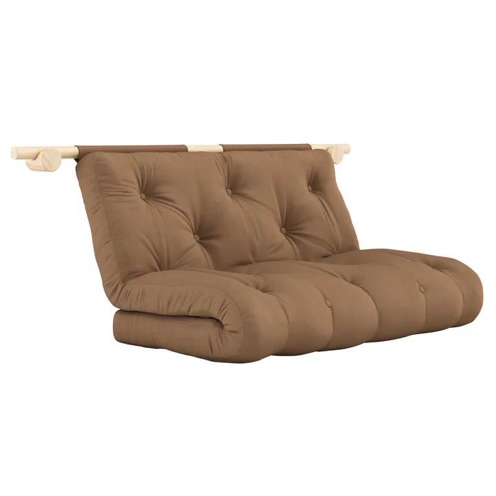 Karup Design - Hooked 135 Sofa bed incl. Bravo mattress 135 x 200 cm, mocha