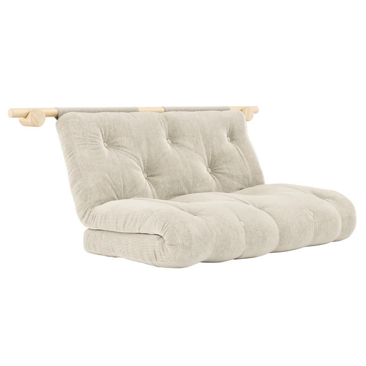 Karup Design - Hooked 135 Sofa bed incl. Bravo mattress 135 x 200 cm, ivory