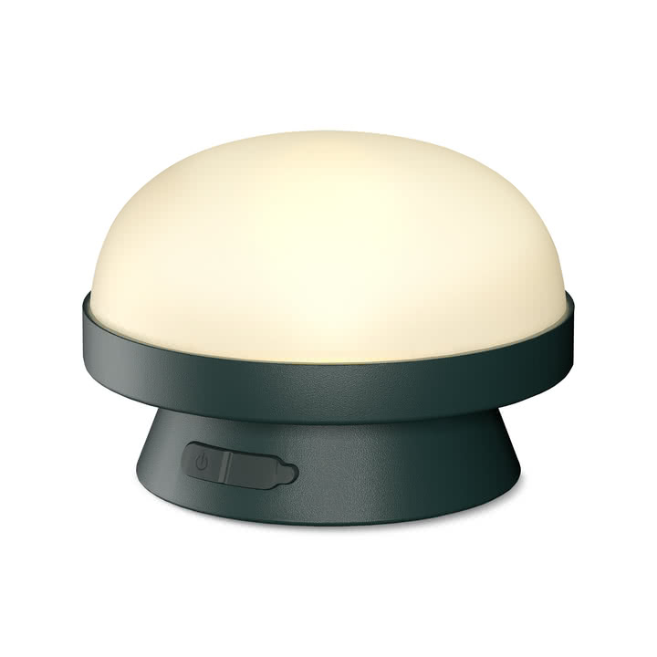 Rosendahl - Soft Spot Solar rechargeable dots, Ø 21 cm, forest green