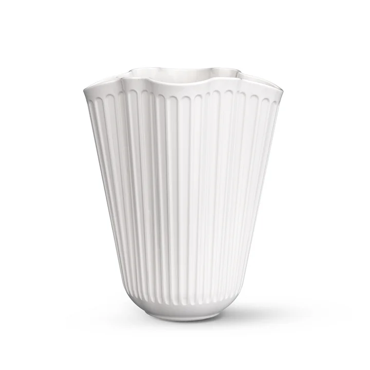 Kähler Design - Hammershøi Unfold vase, H 20.5 cm, white