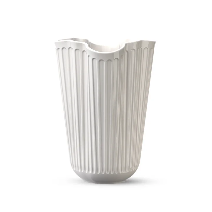 Kähler Design - Hammershøi Unfold vase, H 20.5 cm, white