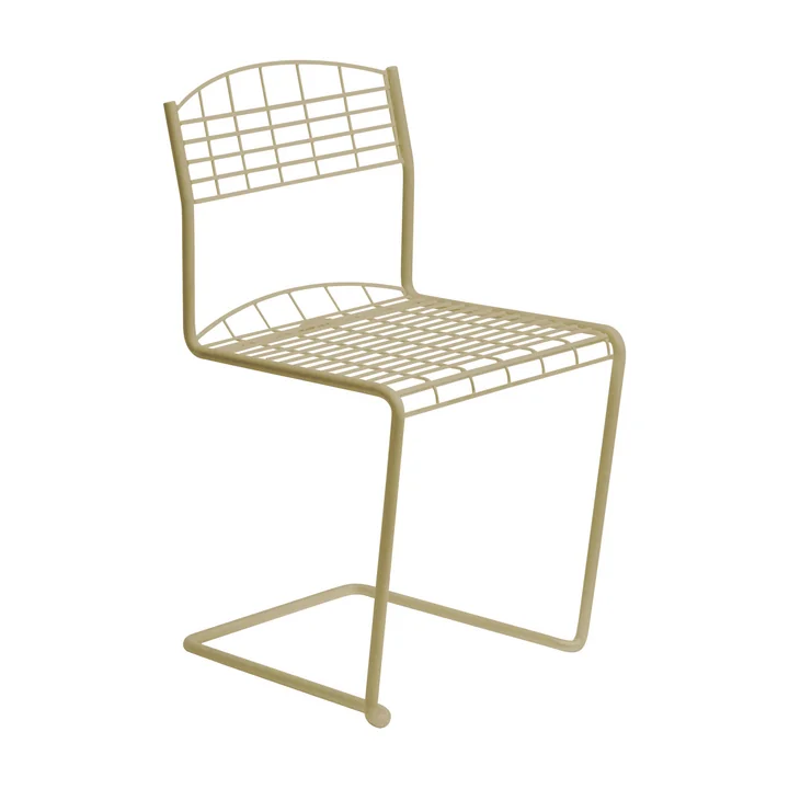 Grythyttan - High Tech garden chair, ivory