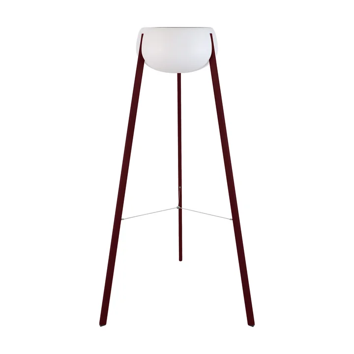 Fermob - Yunos LED solar light, black cherry