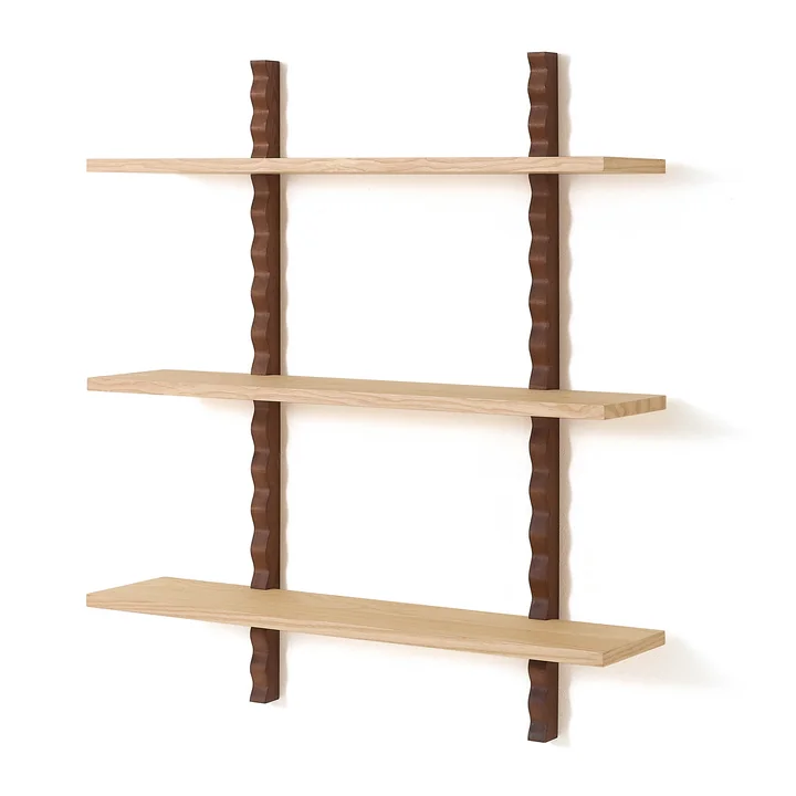 Nobodinoz x Heju - Wall shelf 90 x 102 cm, natural ash
