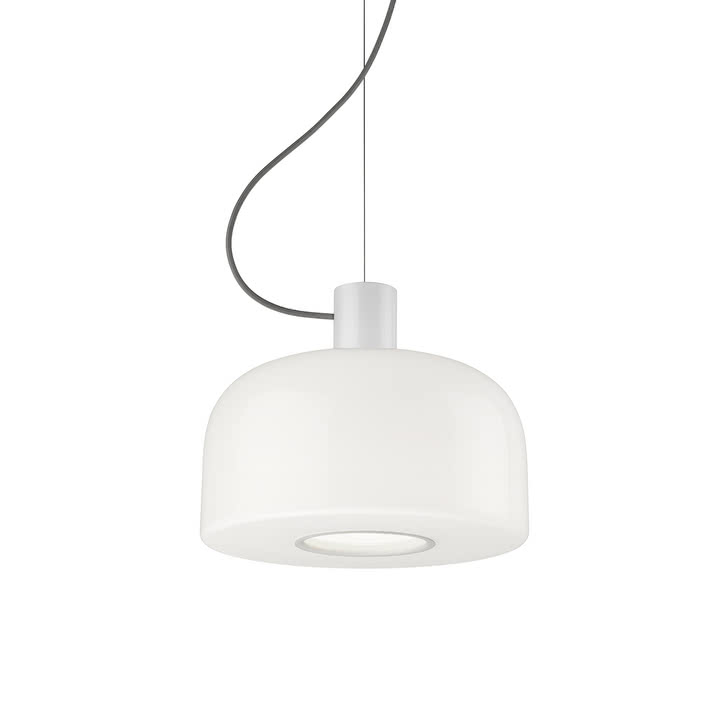 Flos - Bellhop S1 Glass pendant light, white
