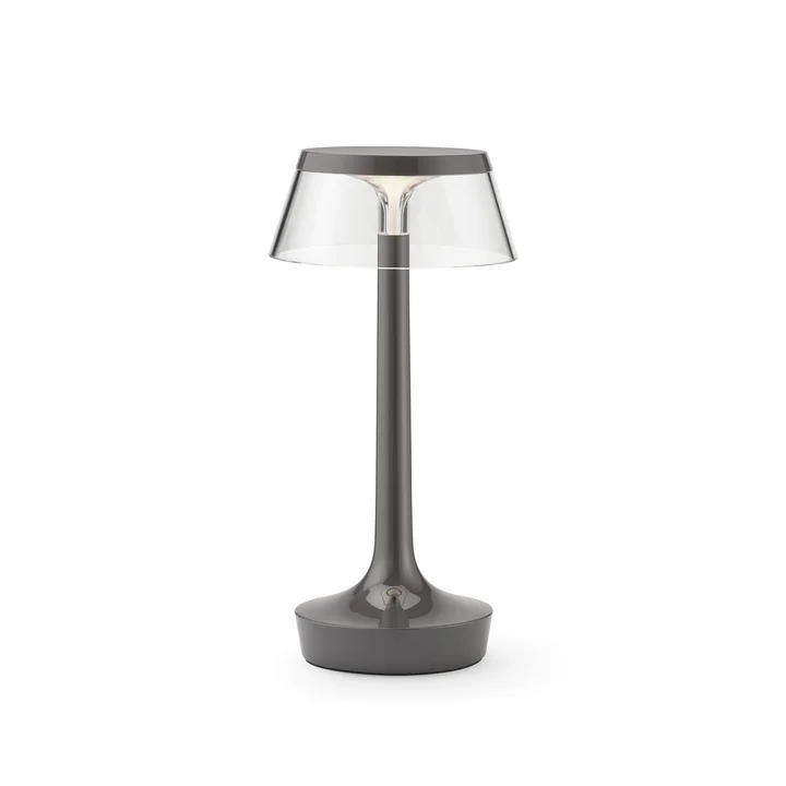 Flos - Bon jour Unplugged Rechargeable table lamp, Color Tune, storm grey