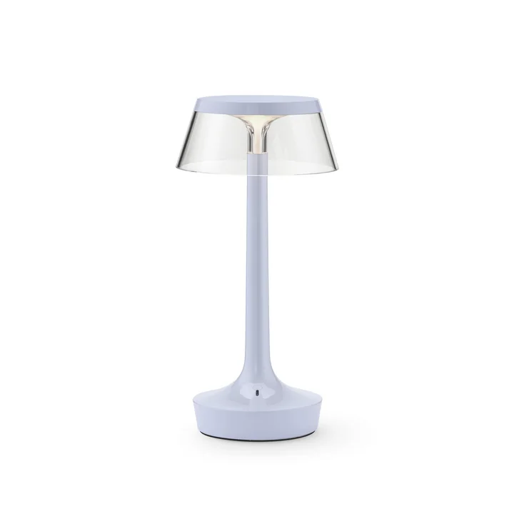 Flos - Bon jour Unplugged Rechargeable table lamp, Color Tune, faded blue