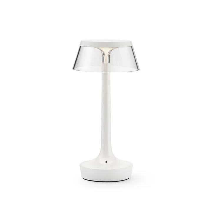 Flos - Bon jour Unplugged Rechargeable table lamp, Color Tune, almost white