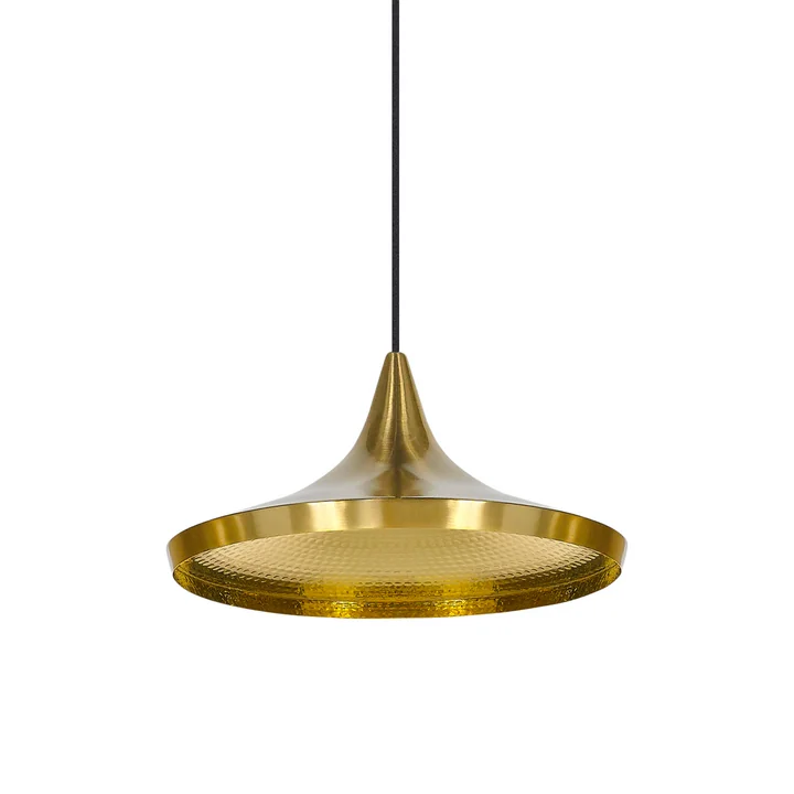 Tom Dixon - Beat Light Wide LED pendant light, brass