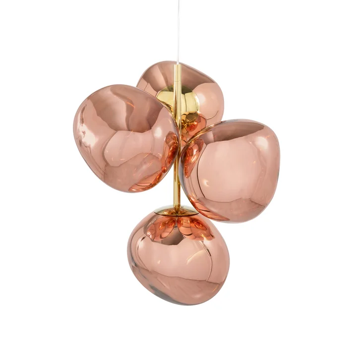 Tom Dixon - Melt Mini LED chandelier, copper / gold