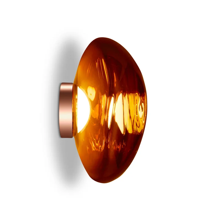 Tom Dixon - Melt LED wall light / ceiling light, 50 x 28 cm, copper
