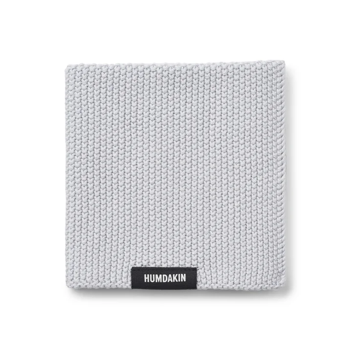 Dishcloth, 28 x 28 cm, blue glass from Humdakin