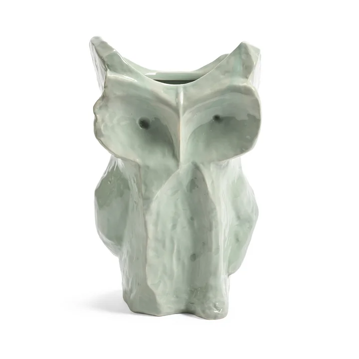 Serax - After Midnight Vase Owl L, light blue