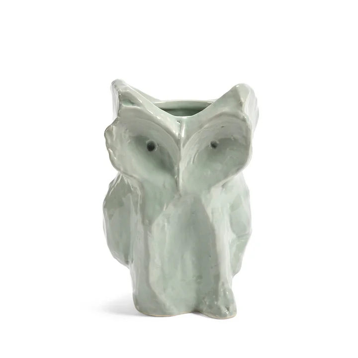 Serax - After Midnight Vase Owl S, light blue