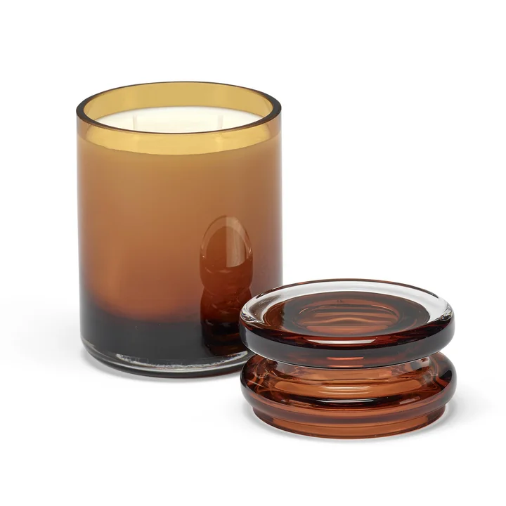 Serax - Mystique M scented candle with lid, amber