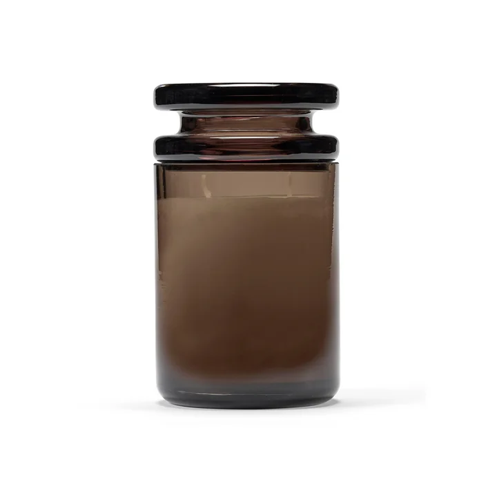 Serax - Scented candle with lid Zephyr M, dark brown