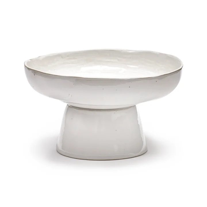 Serax - La Mère serving bowl with foot, off-white