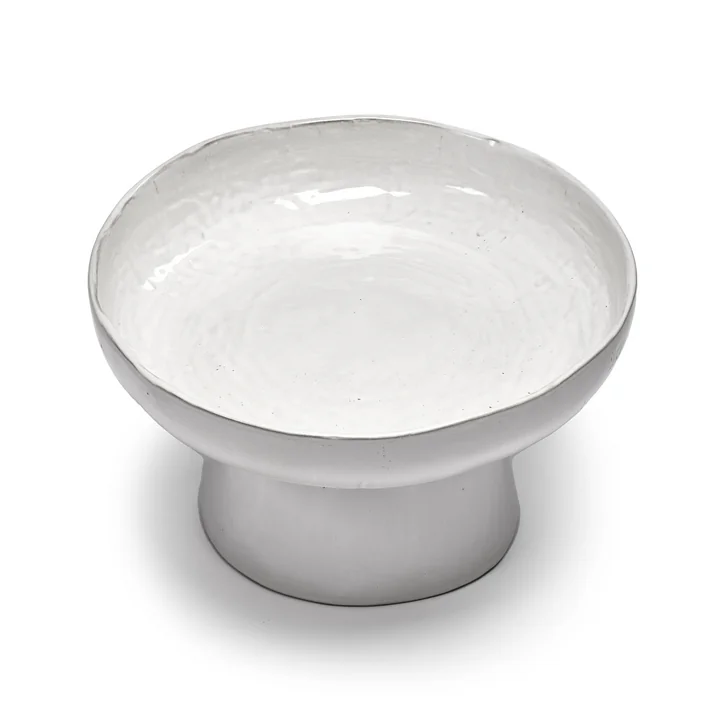 Serax - La Mère serving bowl with foot, off-white