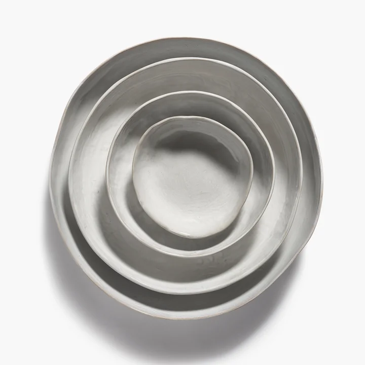 Serax - La Mère serving bowls, off-white