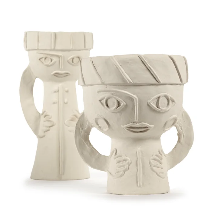 Serax - Les Femmes 01 and 02 Vase L, beige