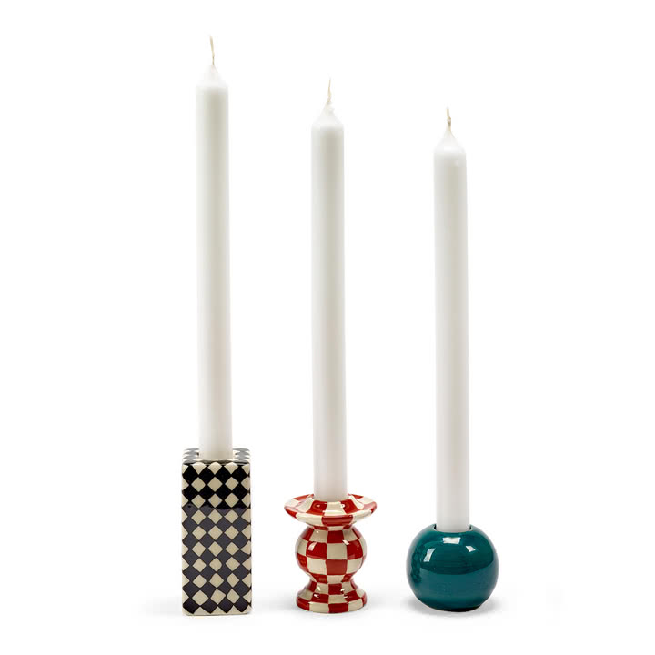 Serax - Les Objets Mouleversants candle holder, mix (set of 3)