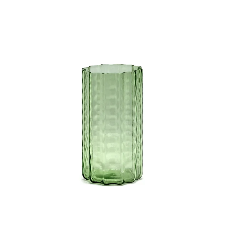 Serax - Waves N°1 vase, green
