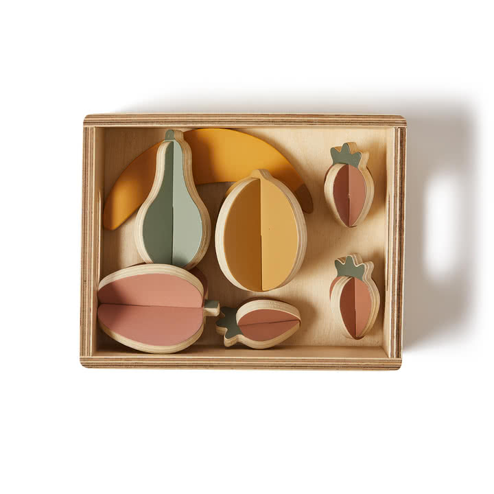 Flexa - Play toy set fruits, multicolored