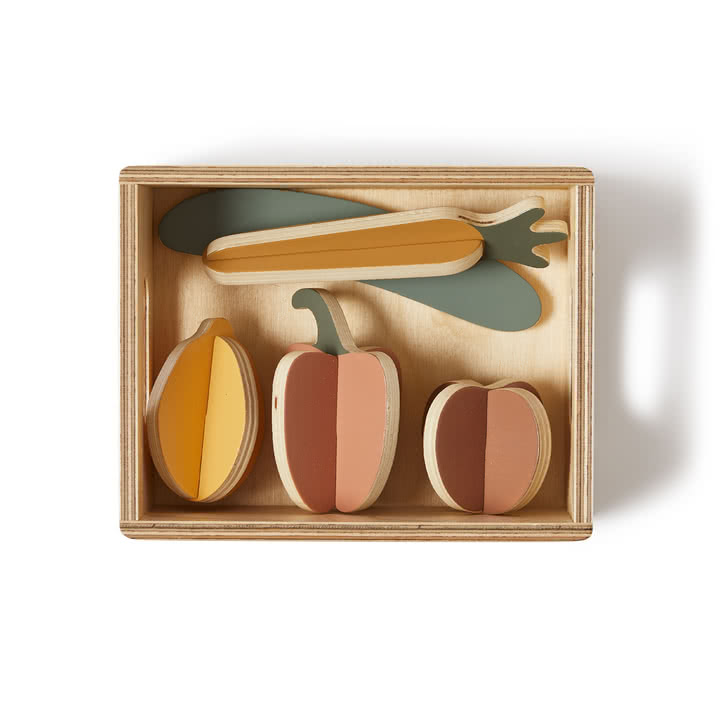 Flexa - Play toy set vegetables, multicolored