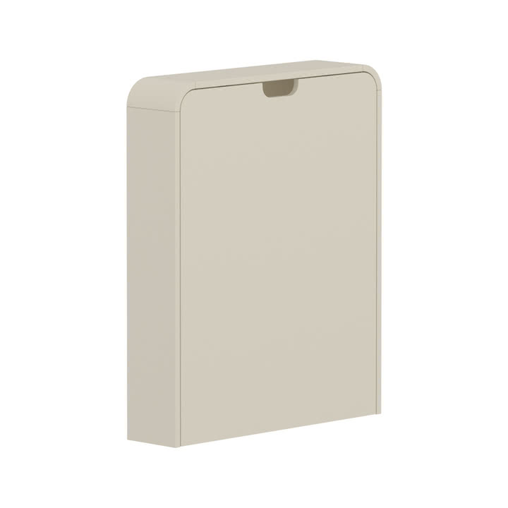 Flexa - Nova coiling unit for wall mounting, cream