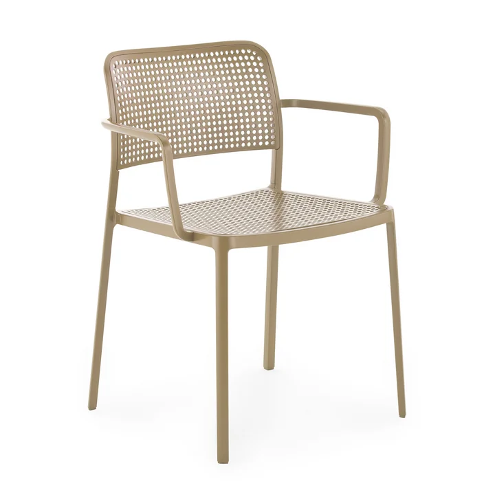 Kartell - Audrey garden armchair, beige