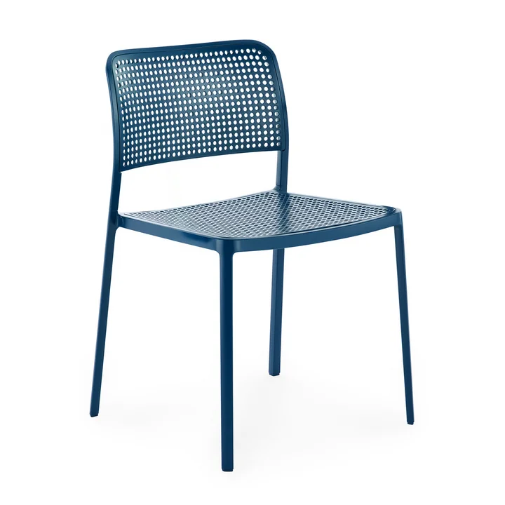 Kartell - Audrey garden chair, blue