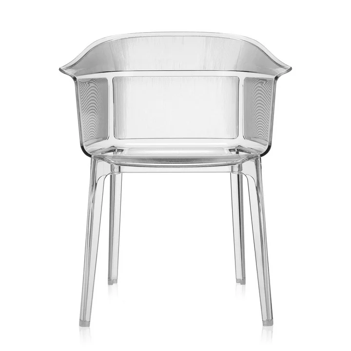 Kartell - Papyros armchair, crystal clear