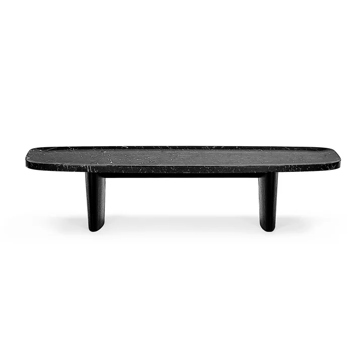 ClassiCon - Matéria coffee table, 160 x 70 cm, Nero Marquina marble / black
