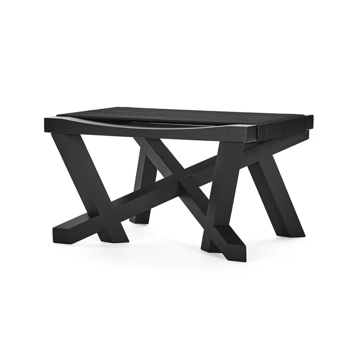 ClassiCon - Volkshaus stool, black stained oak / black