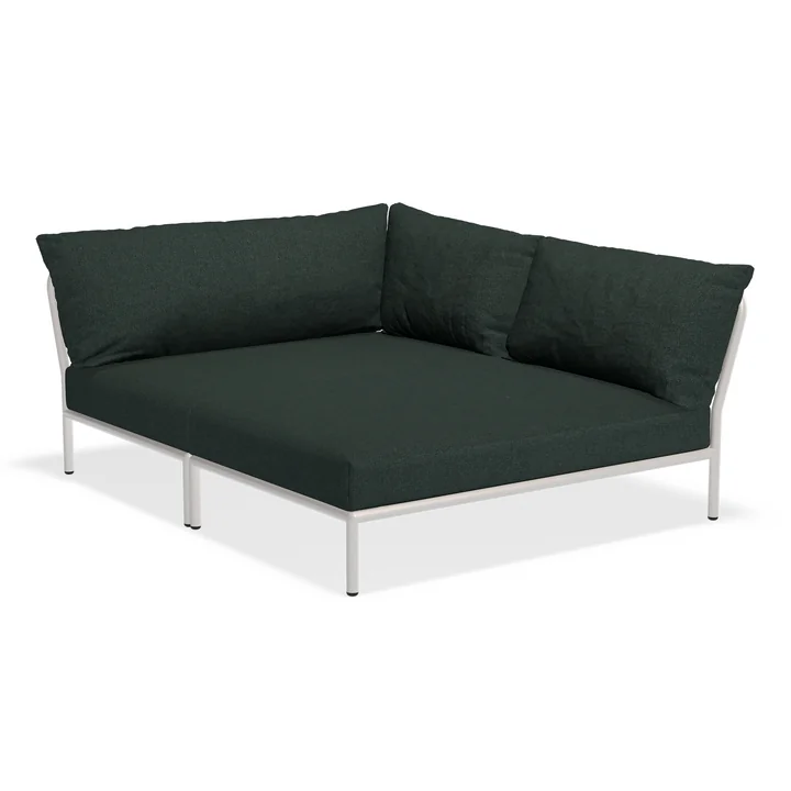 HOUE - Level 2 Cozy Sofa, right, muted white / alpine