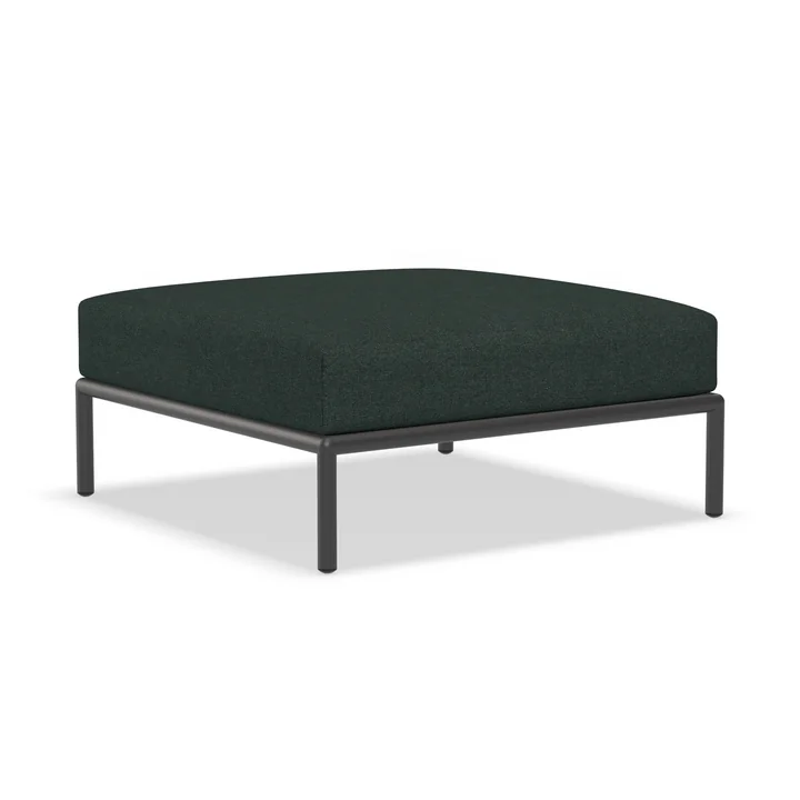 HOUE - Level 2 Ottoman, dark gray / alpine